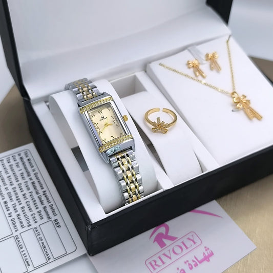 ساعة نسائية راقية وفاخرة